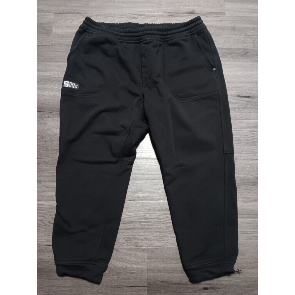 Alaskan Hardgear Men's Black Recinder Standard Fit Fleece Joggers Size 36x26‎